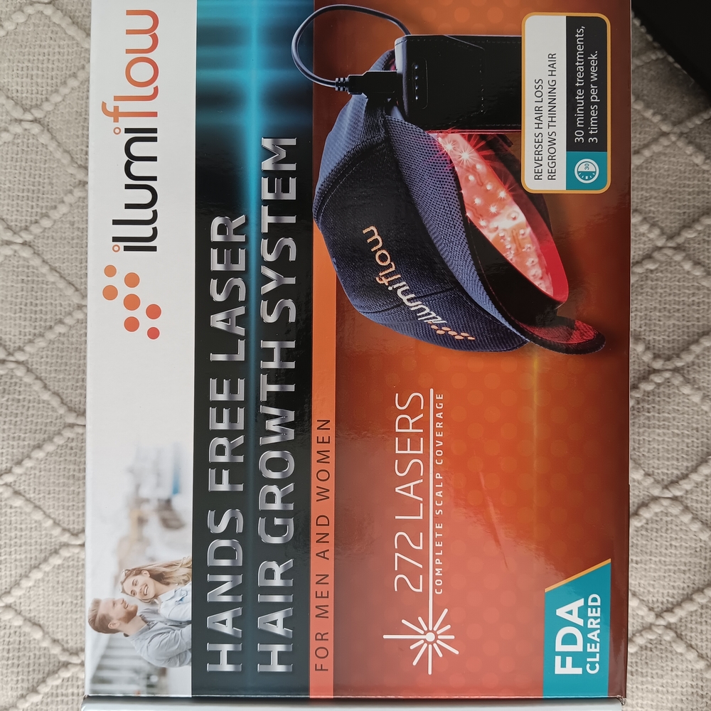 Black and Orange Laser Hair Growth System